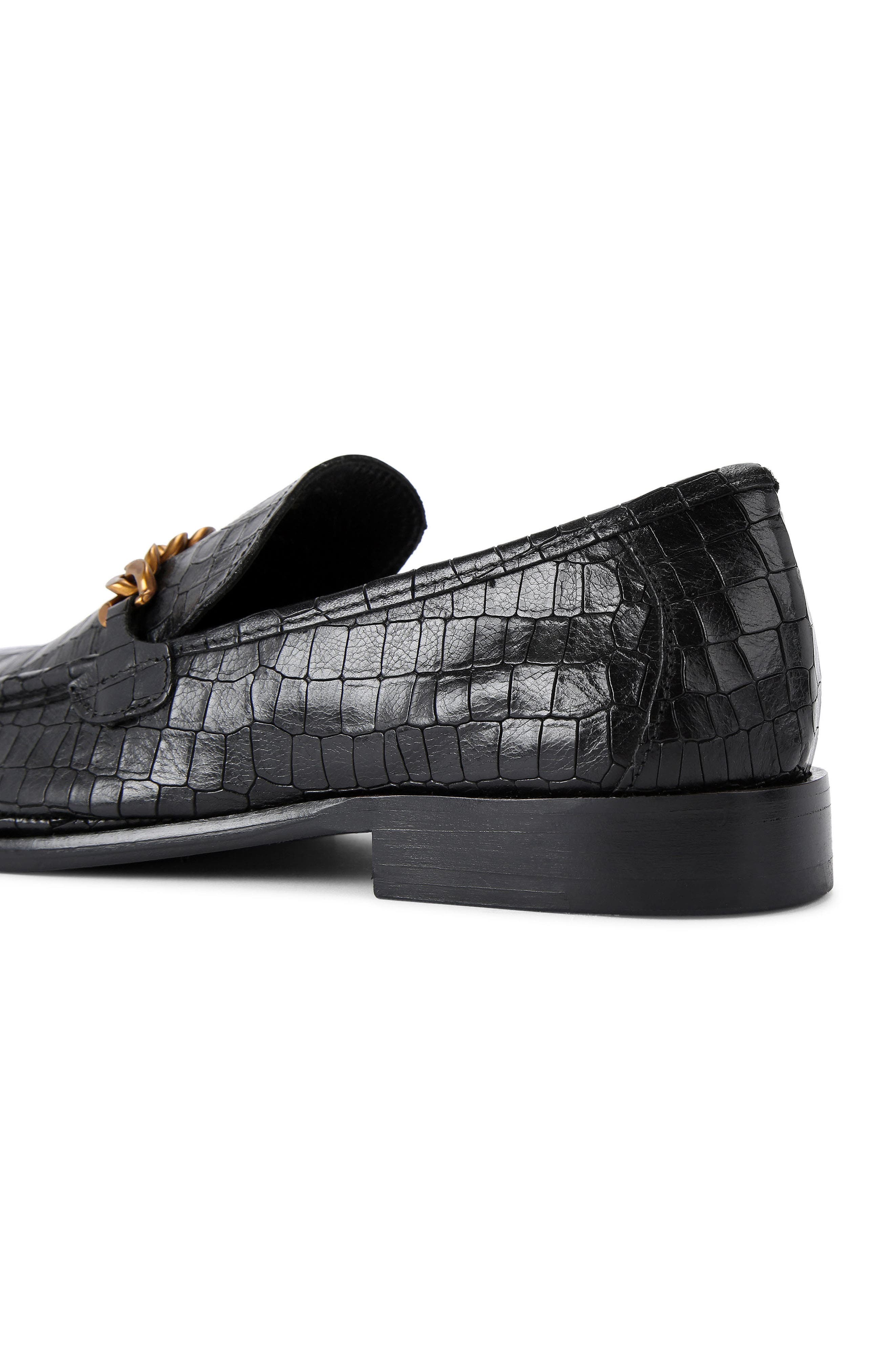 Kurt Geiger London Luca Croc Embossed Loafer, Alternate, color, 