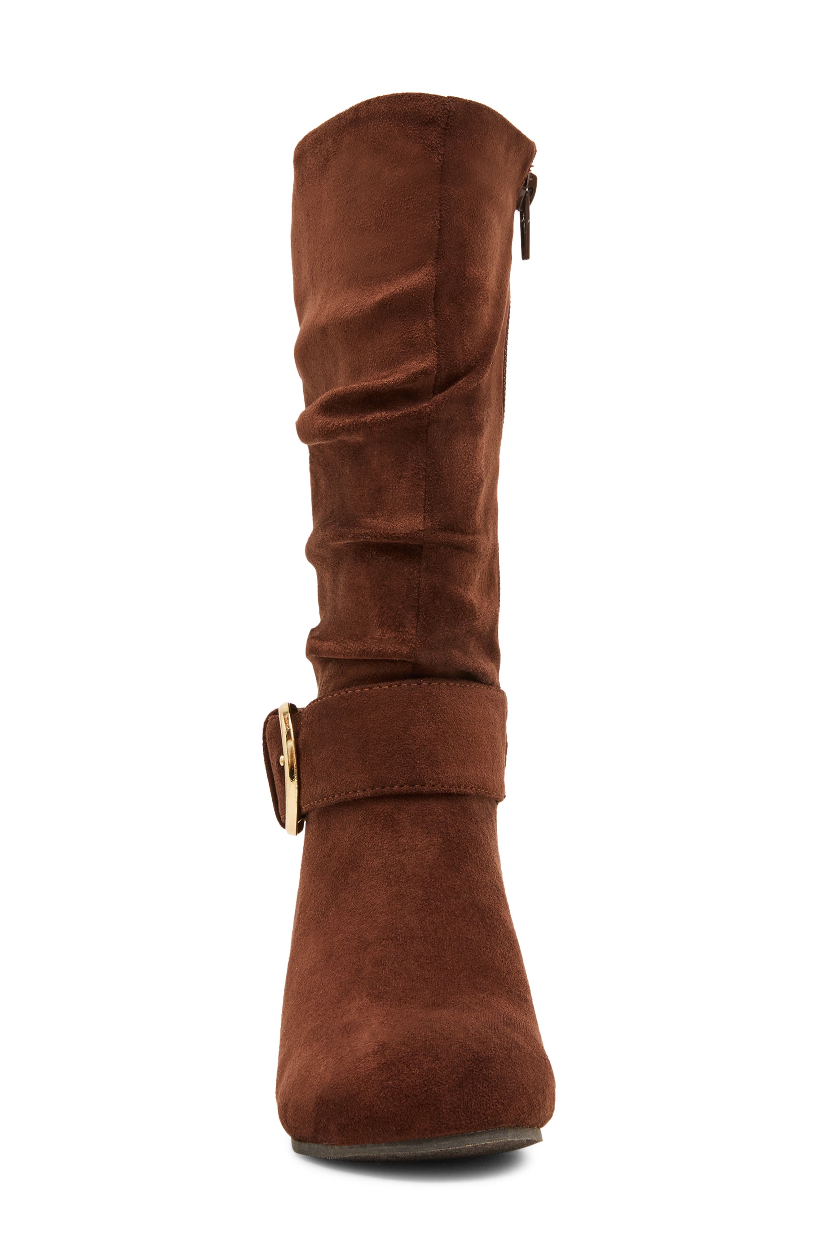 Kids' JWedge Wedge Boot, Alternate, color, BROWN