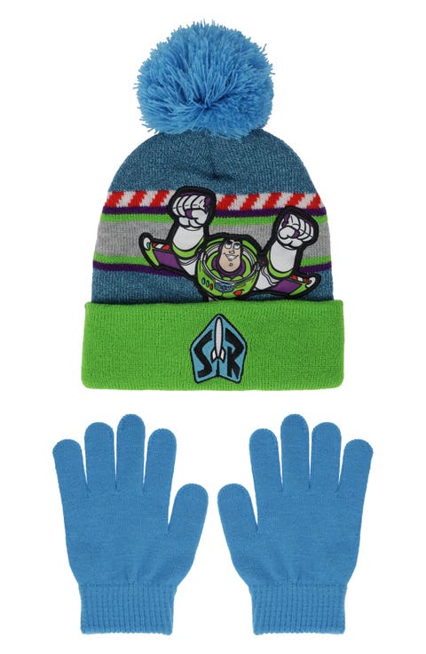 Kids' Buzz Lightyear Beanie & Gloves Set