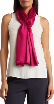 Vince Camuto Oversized Satin Pashmina Wrap