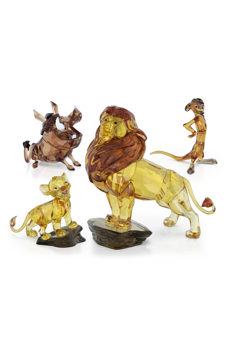 Swarovski x Disney<sup>®</sup> The Lion King Timon Figurine, Alternate, color, Light Amber