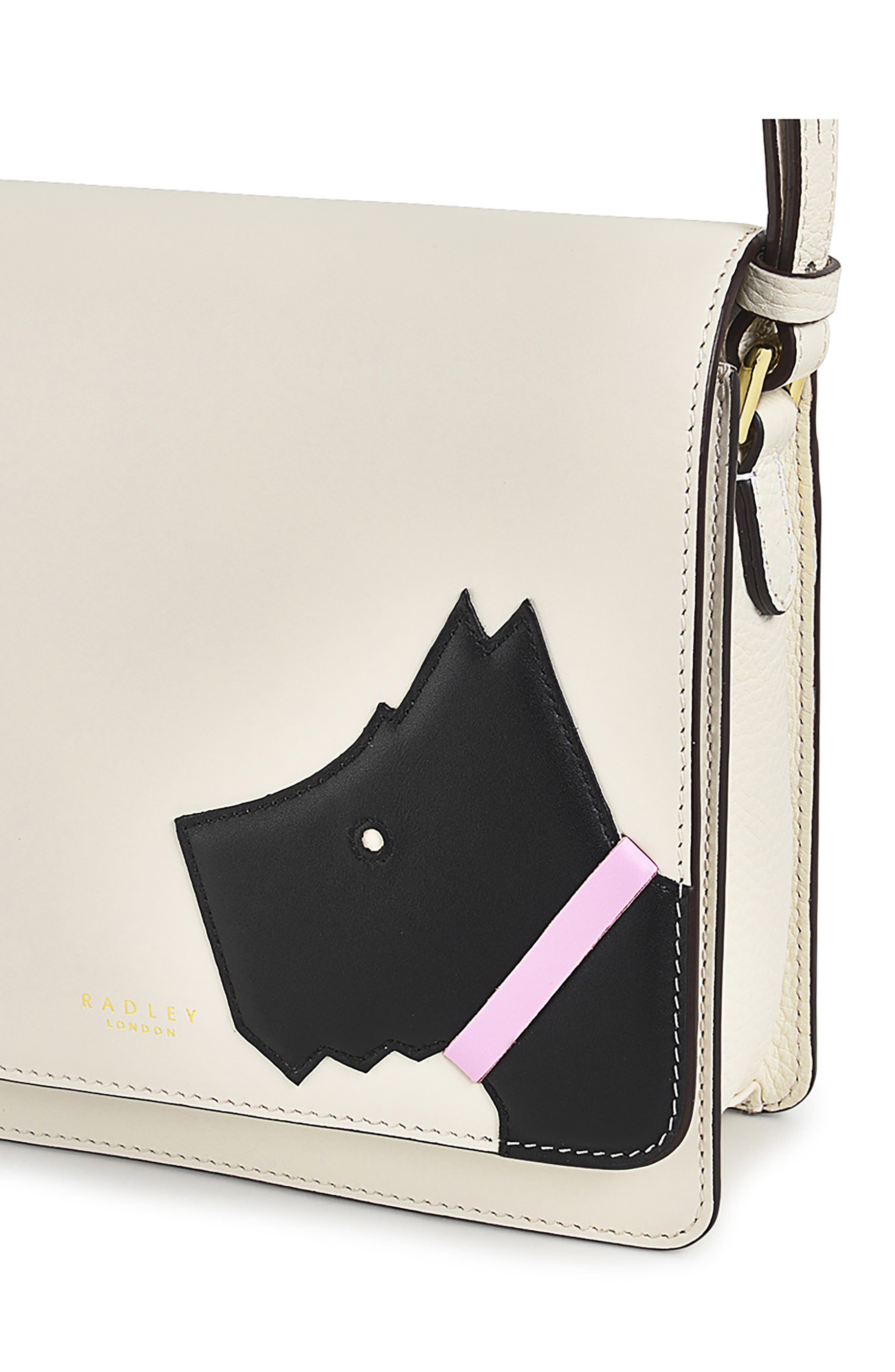 Radley Flap Crossbody Bag, Alternate, color, Chalk