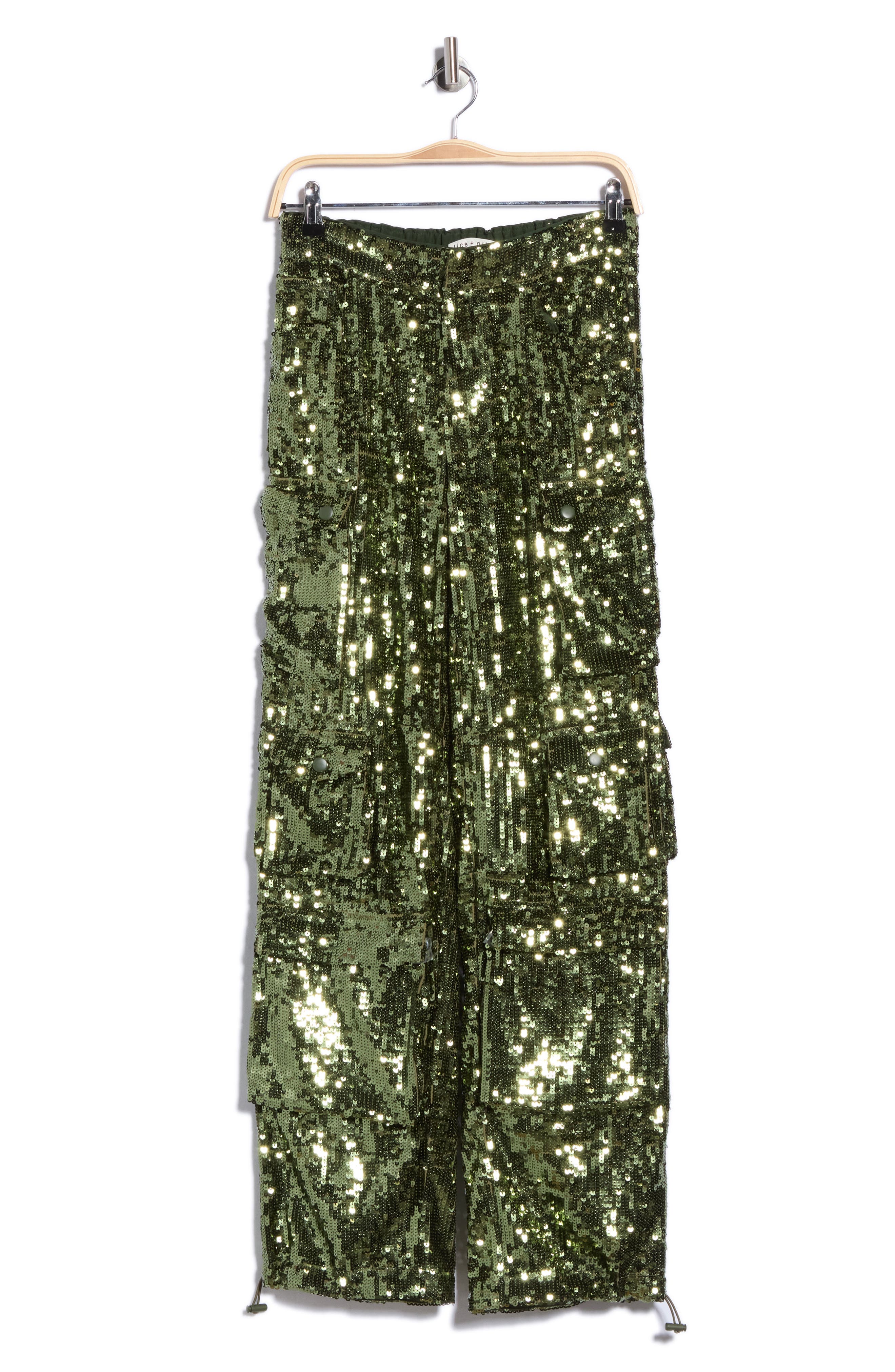 Olympia Sequined Cargo Pants