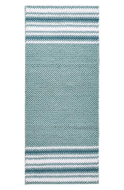 Aiden Stripe Jacquard Runner Bath Rug