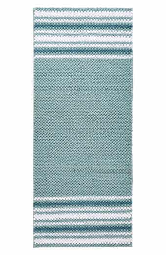 VCNY HOME Aiden Stripe Jacquard Runner Bath Rug