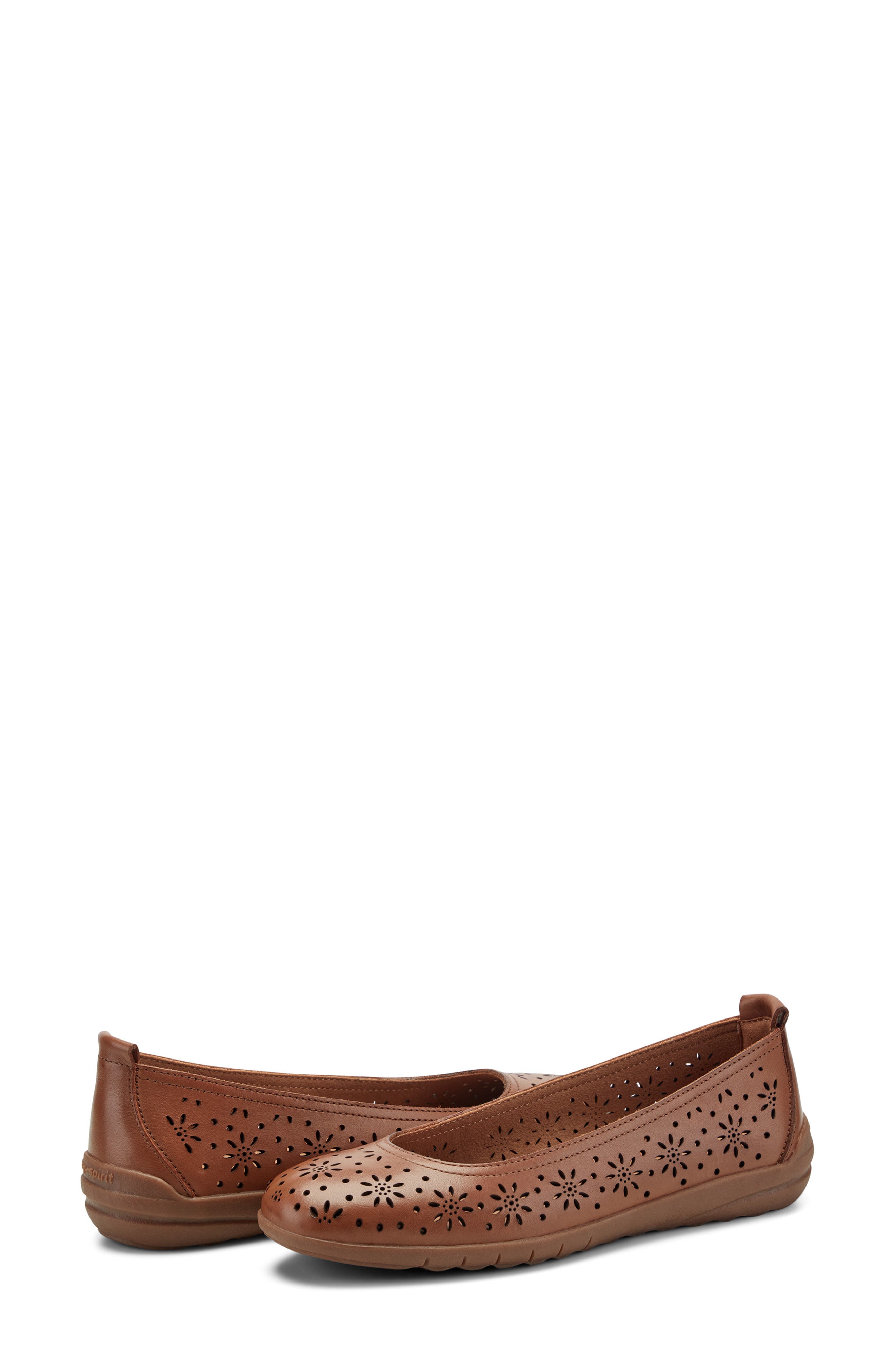 Araceli Flat, Alternate, color, BROWN