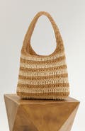 CRESCENT Striped Weave Bag