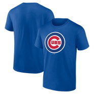 Logo Athletic Men's Logo Athletic Royal Chicago Cubs Official Logo T-Shirt