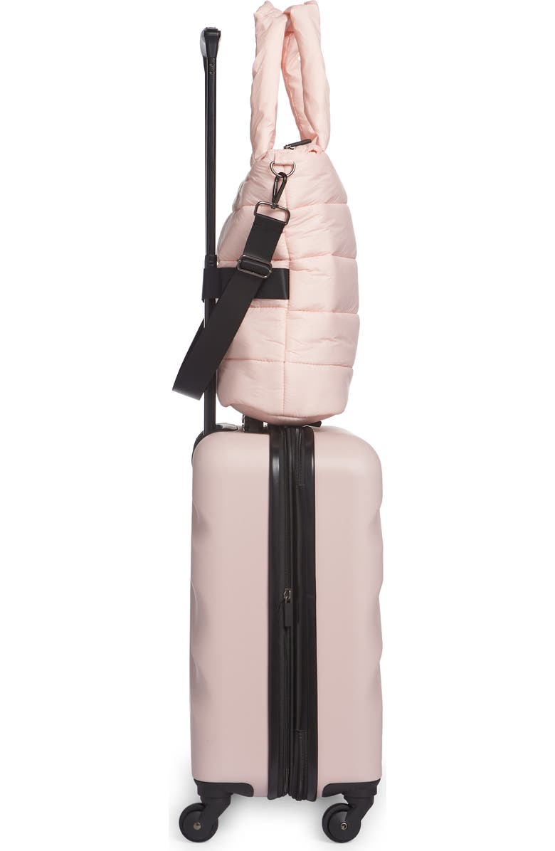 GEOFFREY BEENE Two-Piece Tote and Spinner Luggage Set, Alternate, color, Blush