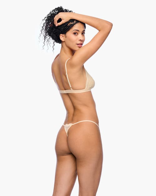Cosabella Dolce G-string In Neutral