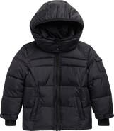 S13 Kids' Downhill Matte Hooded Puffer Jacket