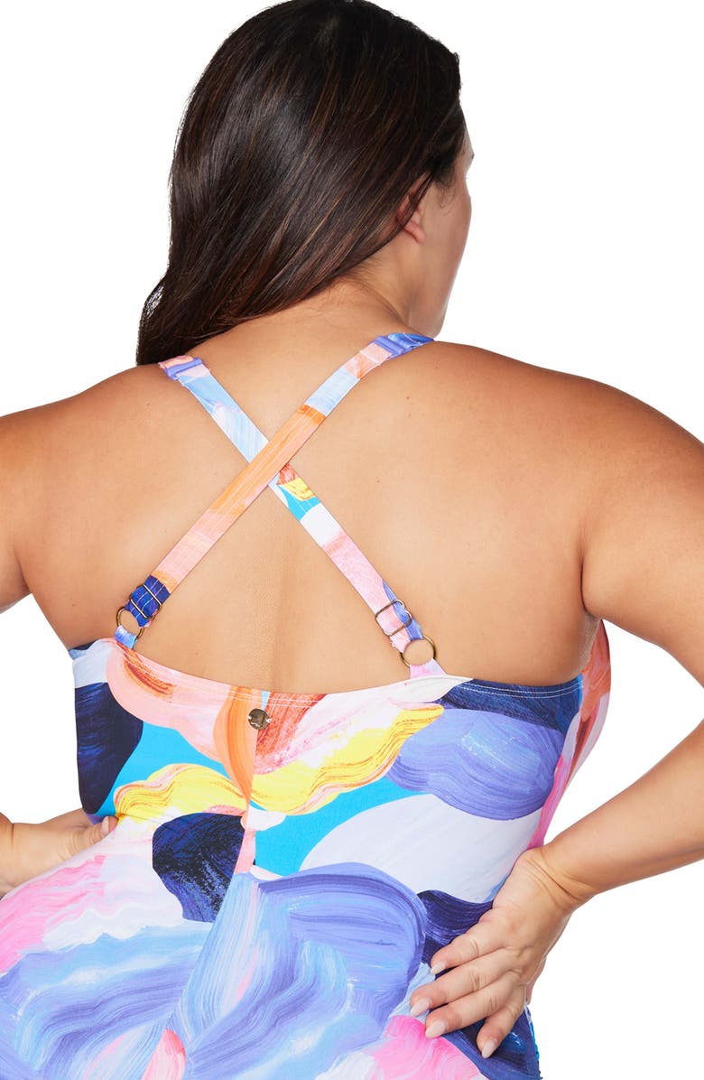 Artesands Arte a La Rue Monet D- & DD-Cup One-Piece Underwire Swimsuit, Alternate, color,