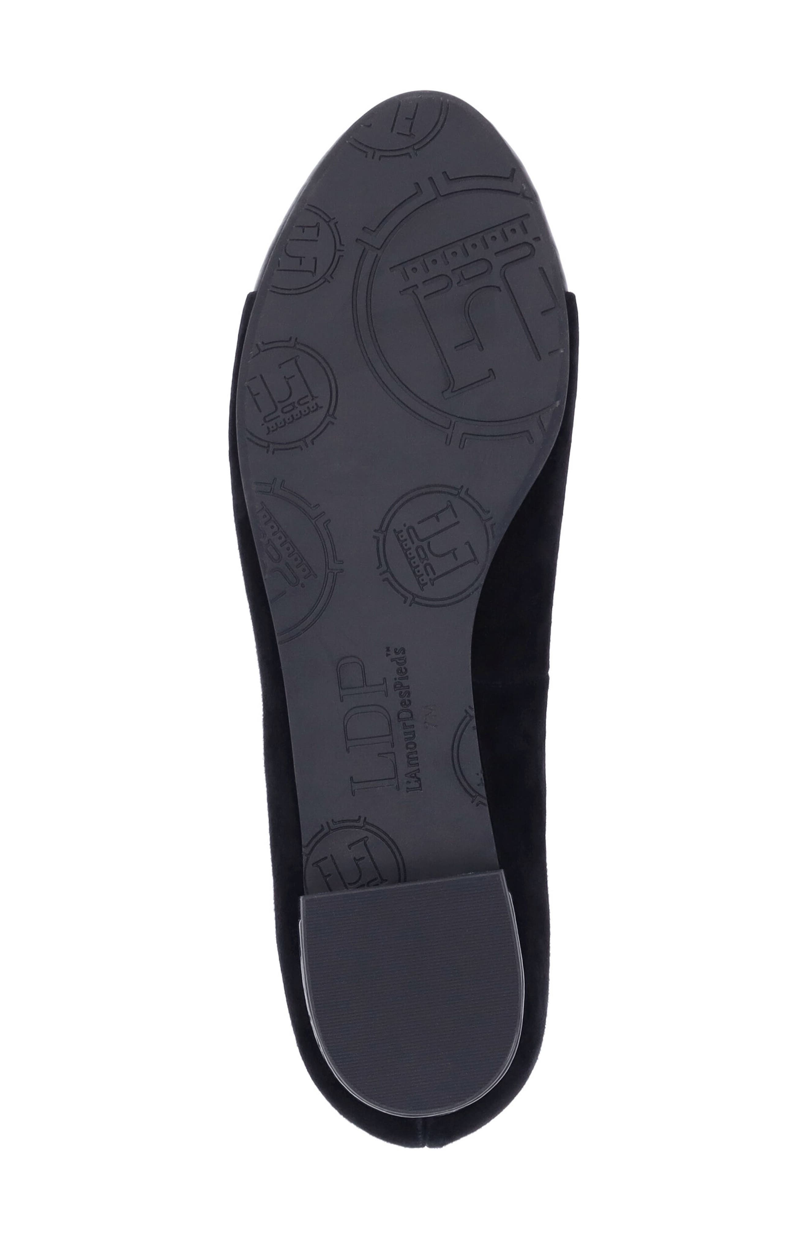 L'Amour des Pieds Farida Cap Toe Pump, Alternate, color, Black