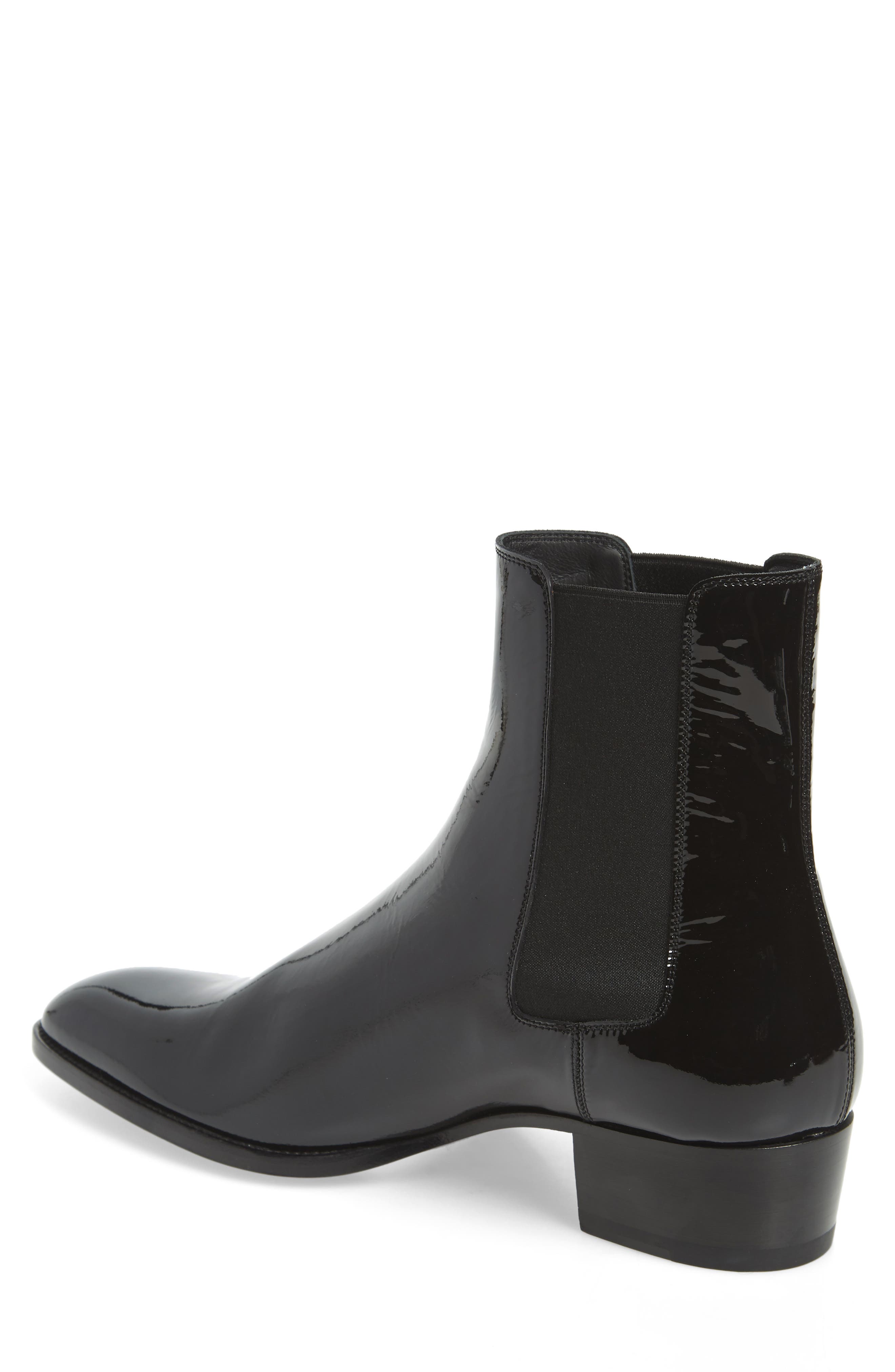 Chelsea Boot, Alternate, color, BLACK PATENT