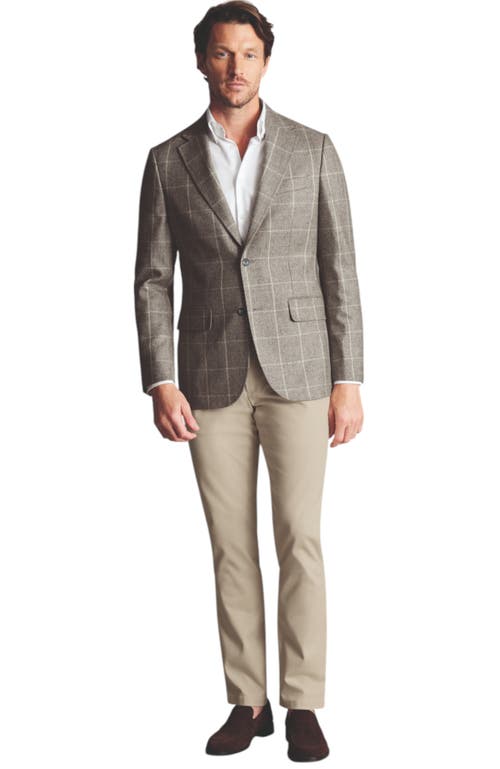 CHARLES TYRWHITT CHARLES TYRWHITT WOOL TEXTURE TWILL JACKET 