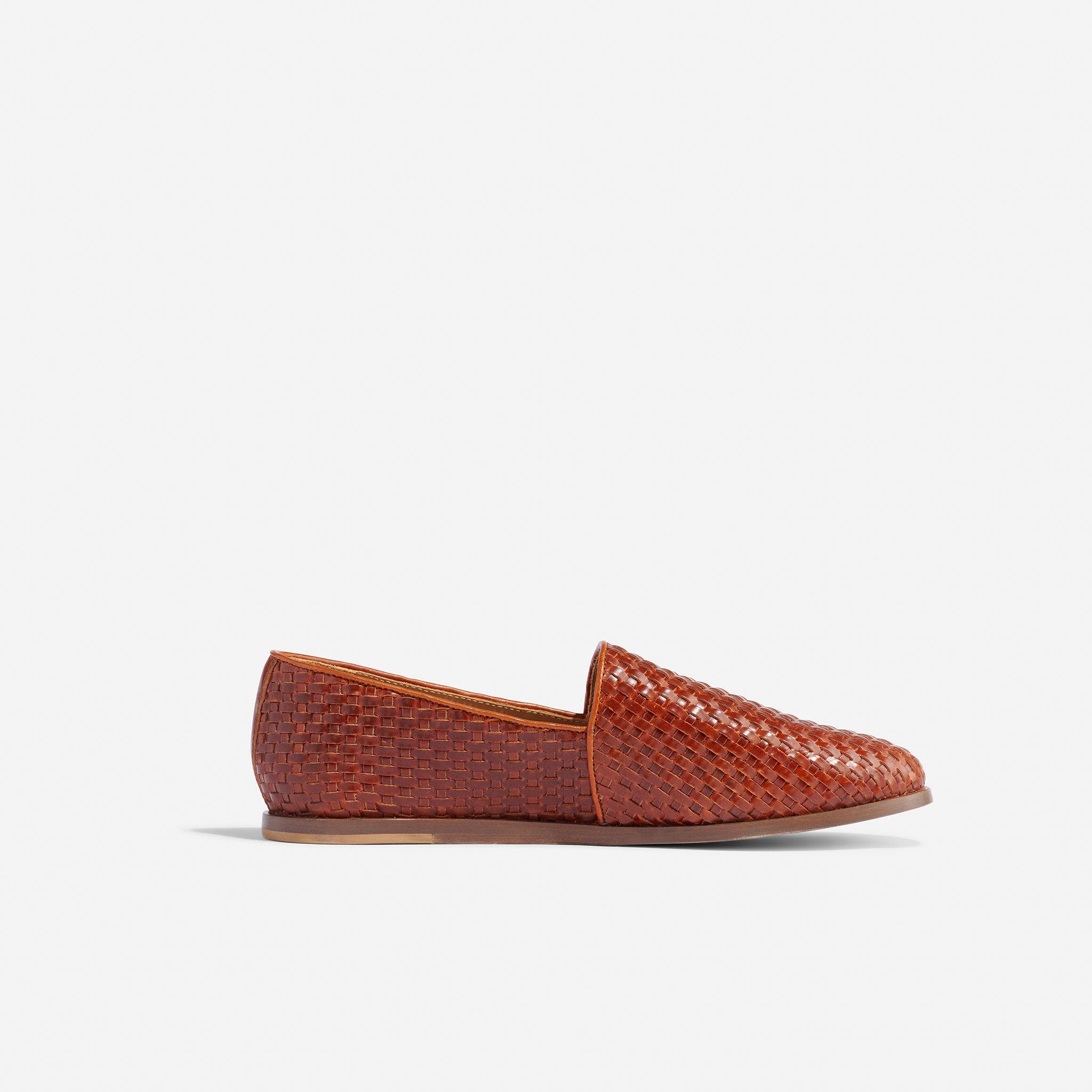 Alejandro Woven Slip-On 2.0, Alternate, color, Brandy