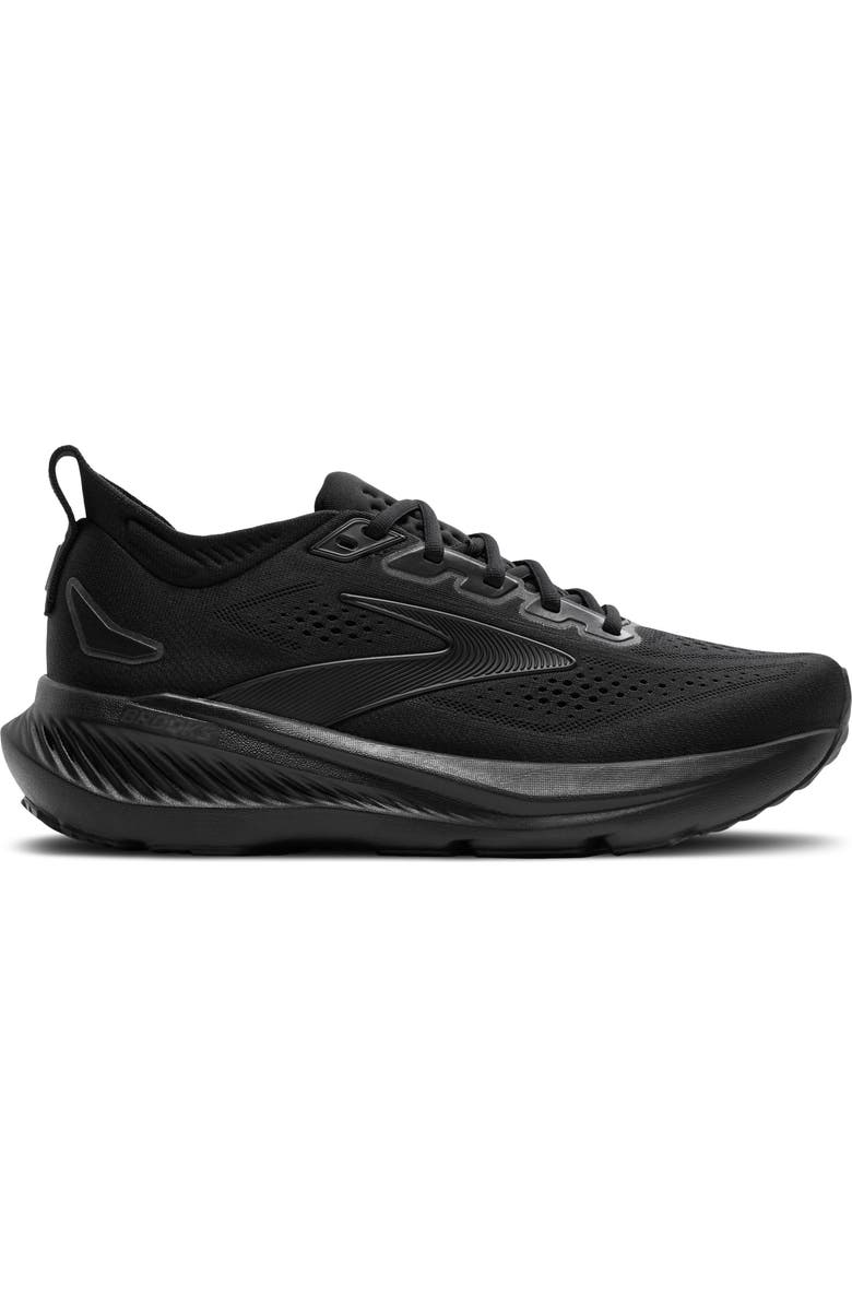 Brooks Glycerin 23 Running Shoe, Alternate, color, Black/ Black/ Ebony
