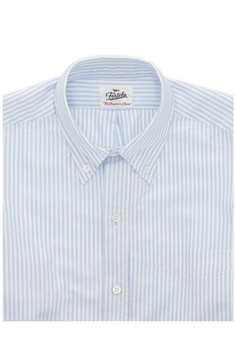 King Pocket Shirt, Alternate, color, LIGHT BLUE STRIPE