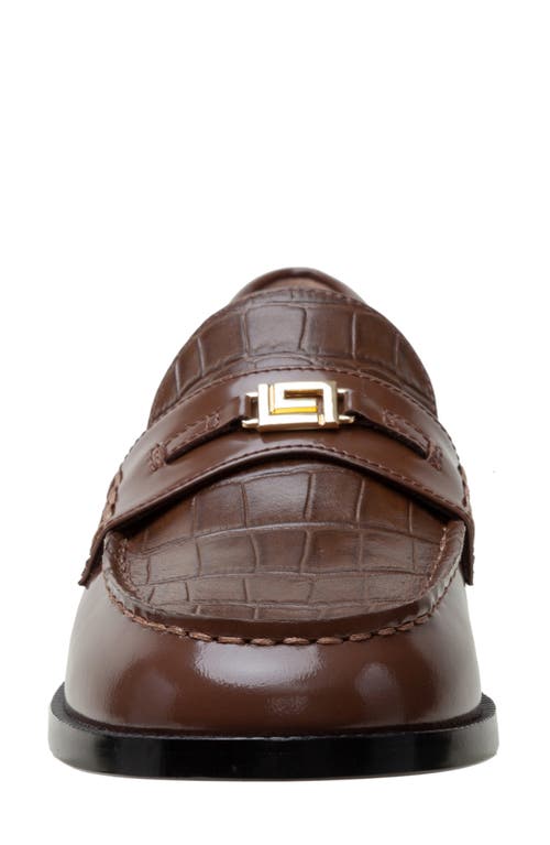 Linea Paolo Endy Bit Loafer In Brown