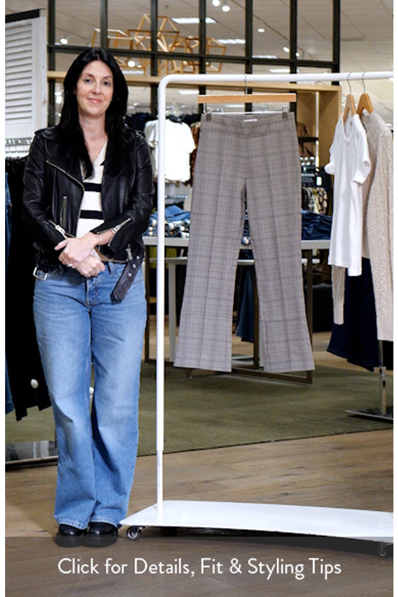 Plaid Kick Flare Pants video