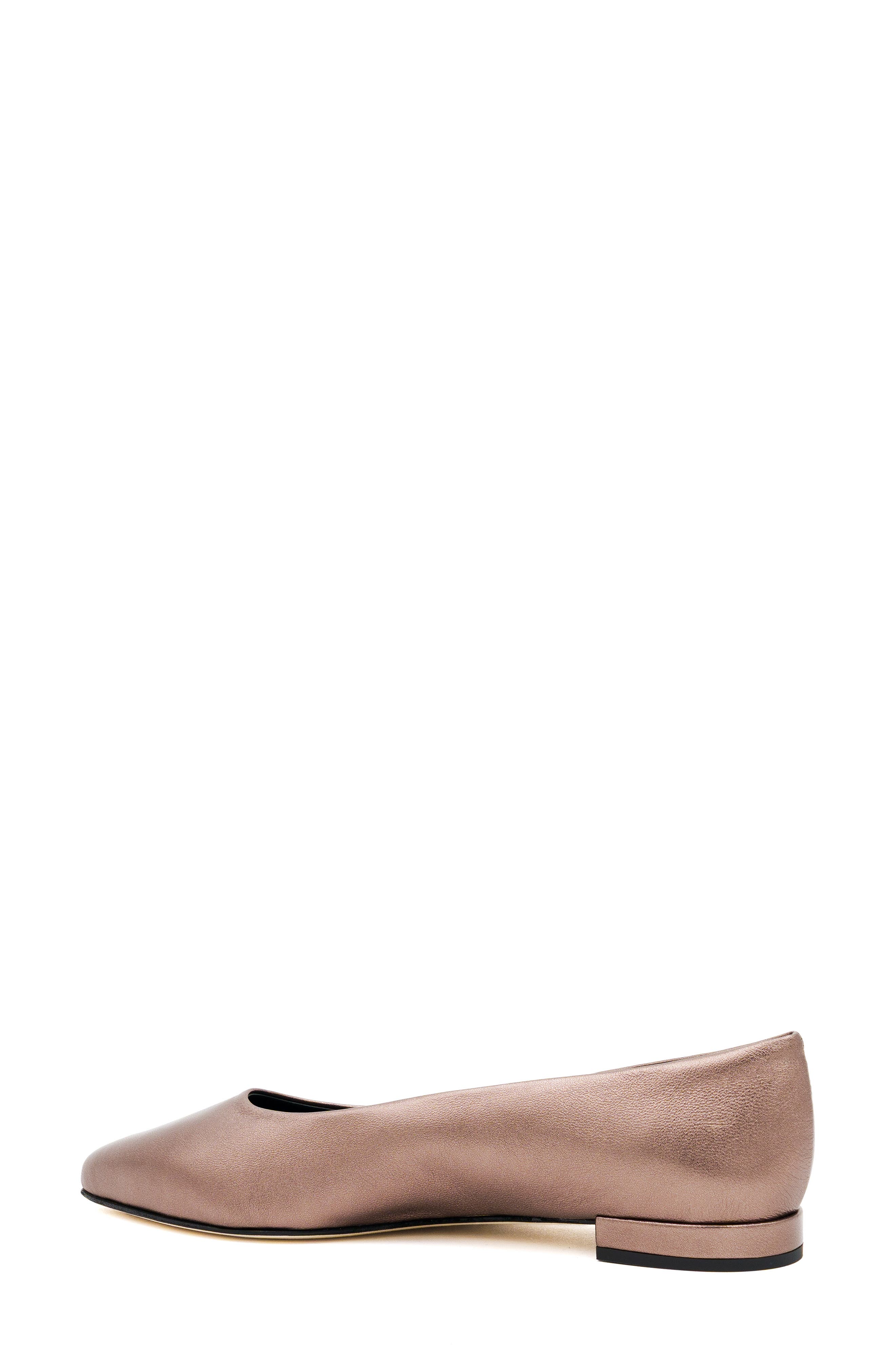Tango Leather Skimmer Flat, Alternate, color, PEGASUS