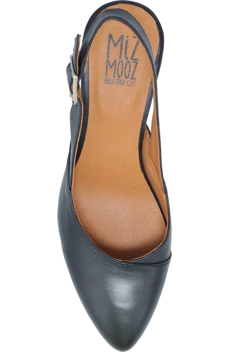 Miz Mooz Aurora Slingback Pump, Alternate, color, Black