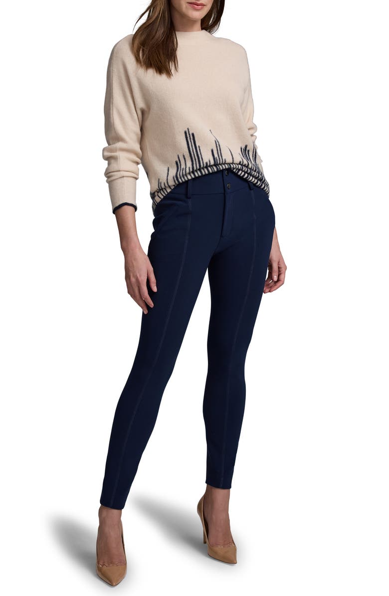 NIC+ZOE Flame Stitch Cashmere Sweater, Alternate, color, 