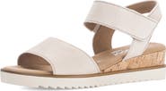 Gabor Cork Wedge Sandal