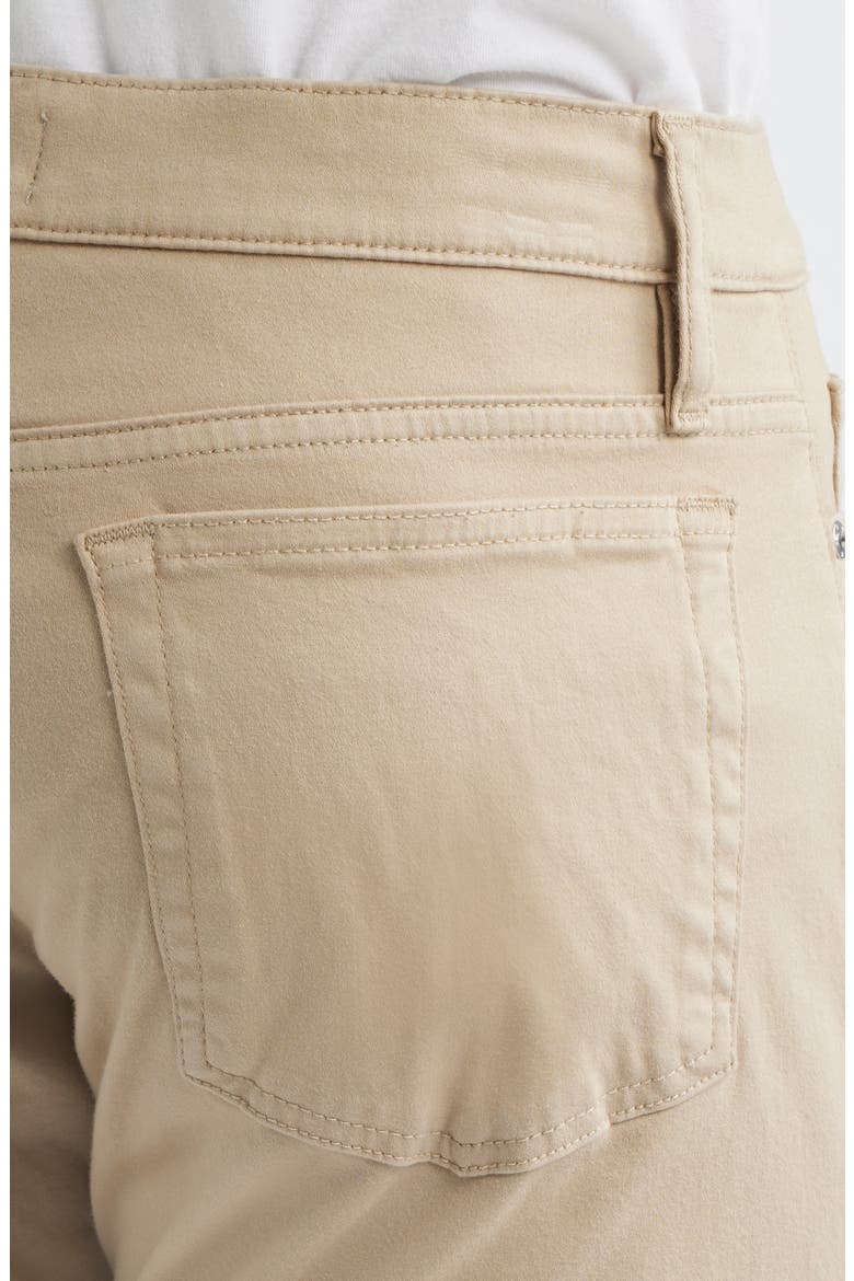 L'Homme Slim Fit Five-Pocket Twill Pants, Alternate, color, WASHED BEIGE
