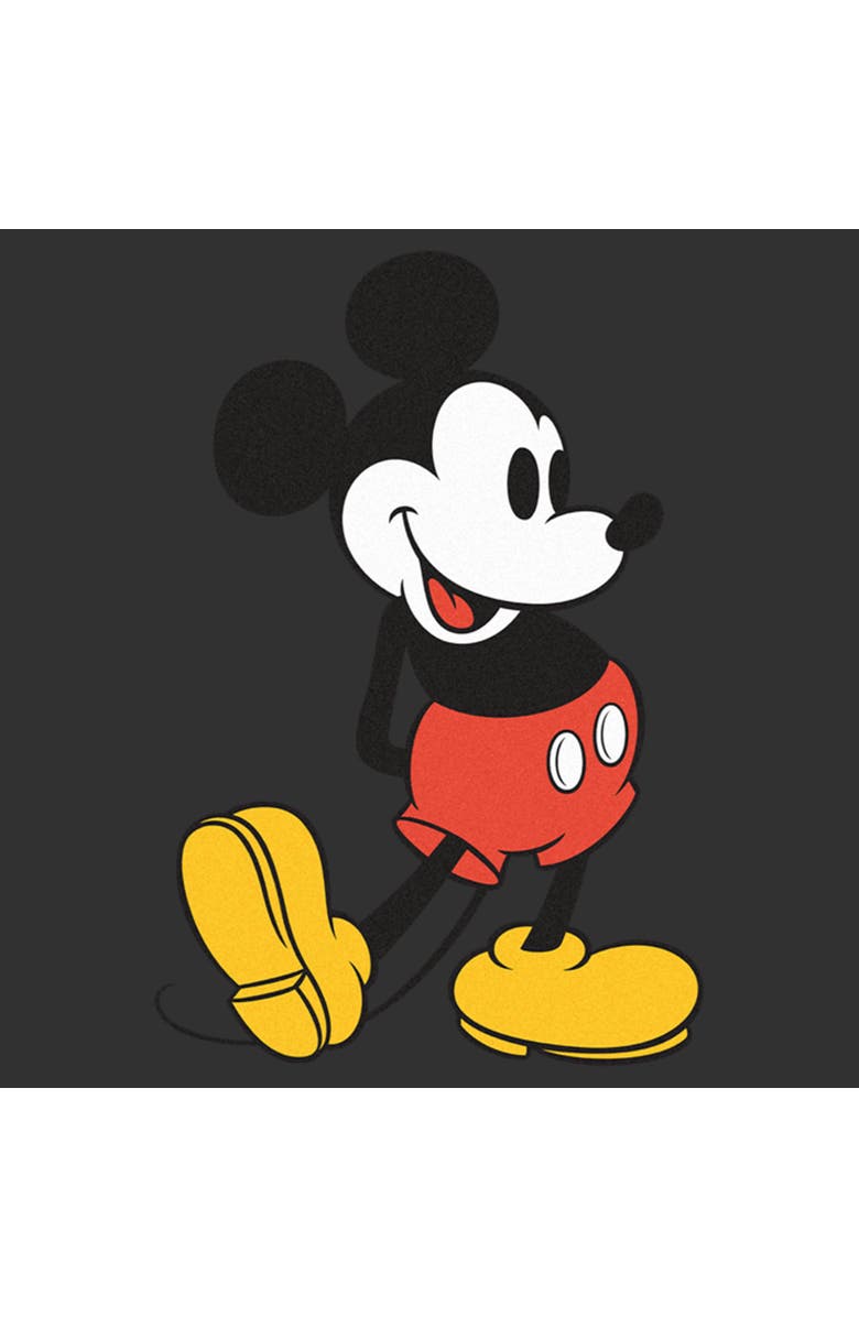 Mickey & Friends Men's Mickey & Friends Large Pose  Graphic T-Shirt, Alternate, color, Charcoal Heather