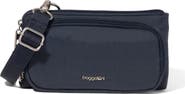 baggallini Securtex Anti-Theft Mini Wallet Crossbody