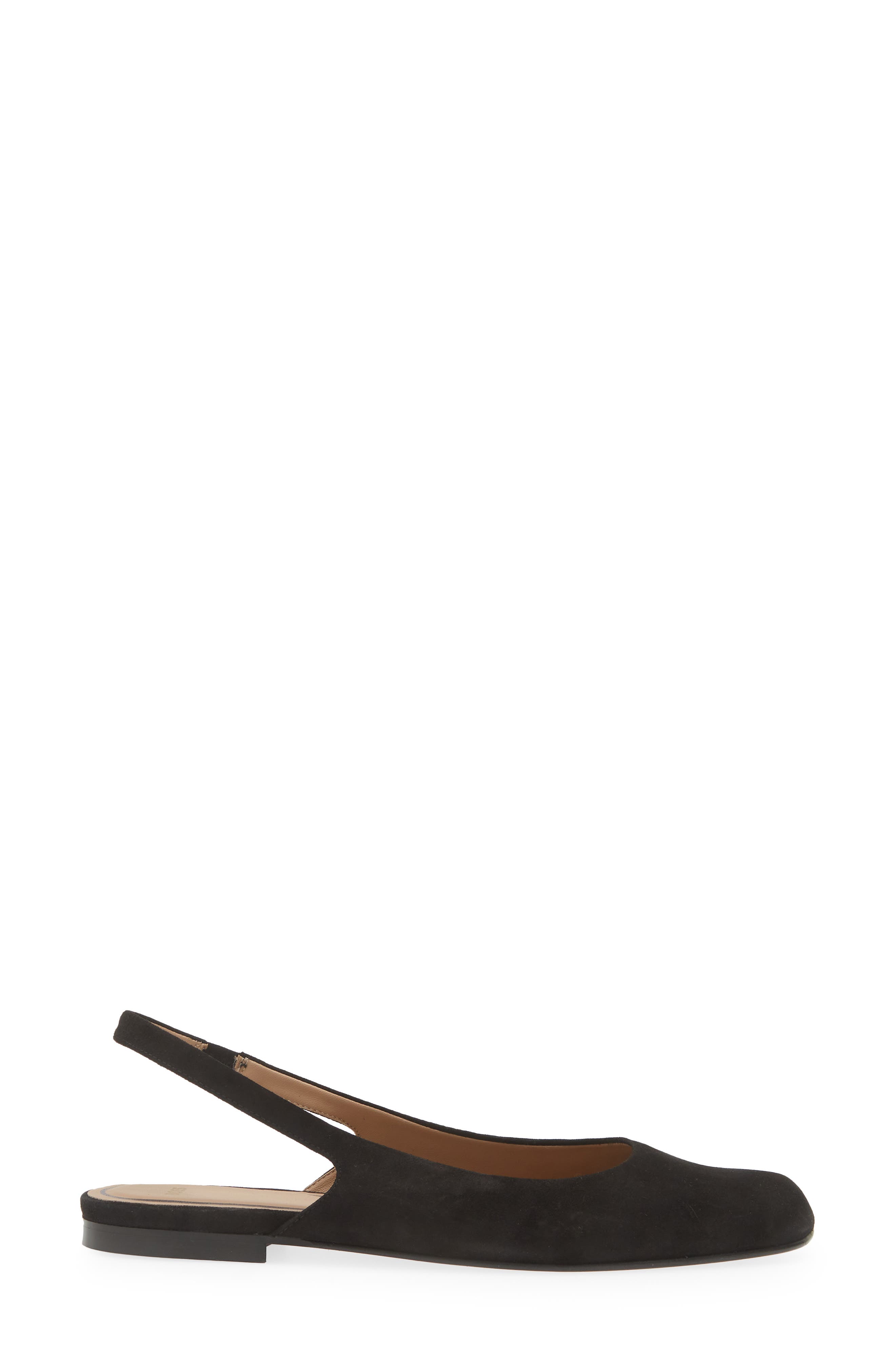 BOSS Rose Slingback Flat, Alternate, color, Black