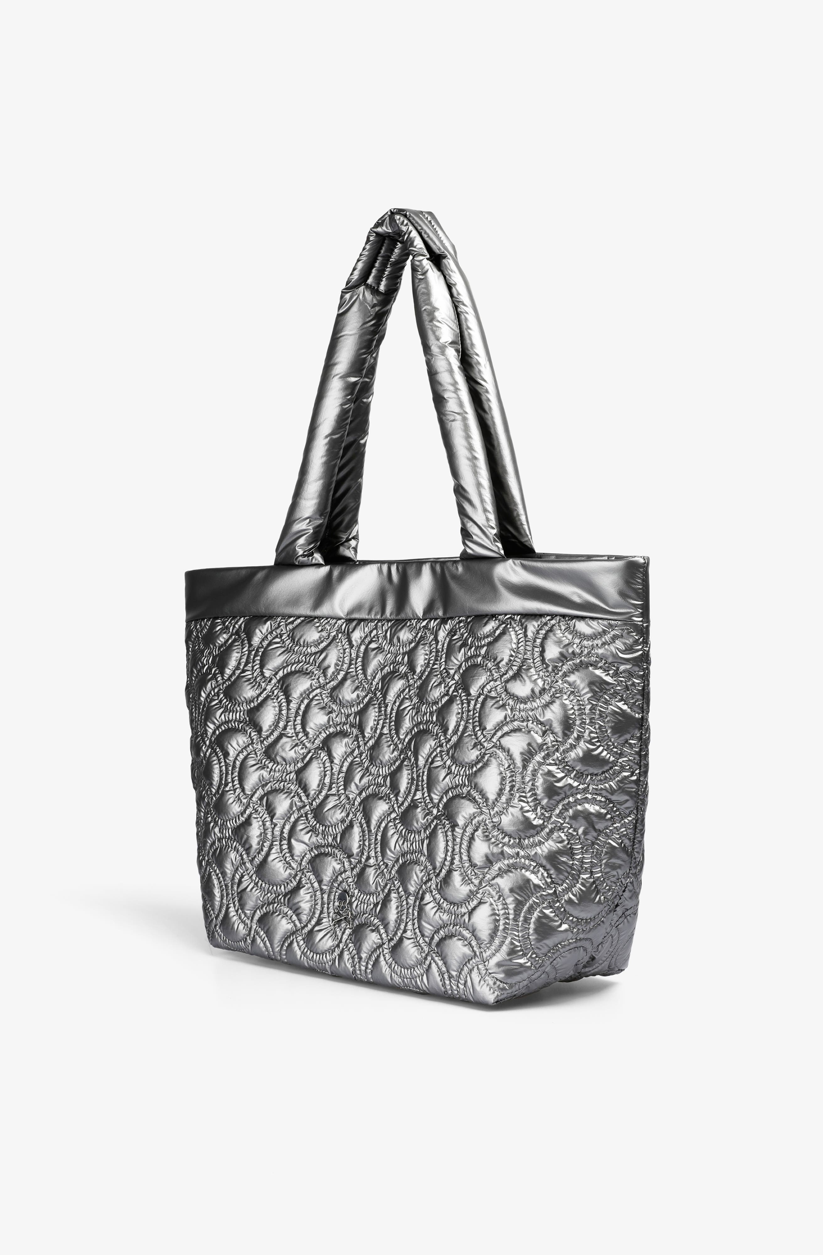 Nyquilted Sp Bag, Alternate, color, Silver
