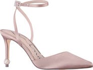 Nina Nasha Ankle Strap Pointed Toe Pump