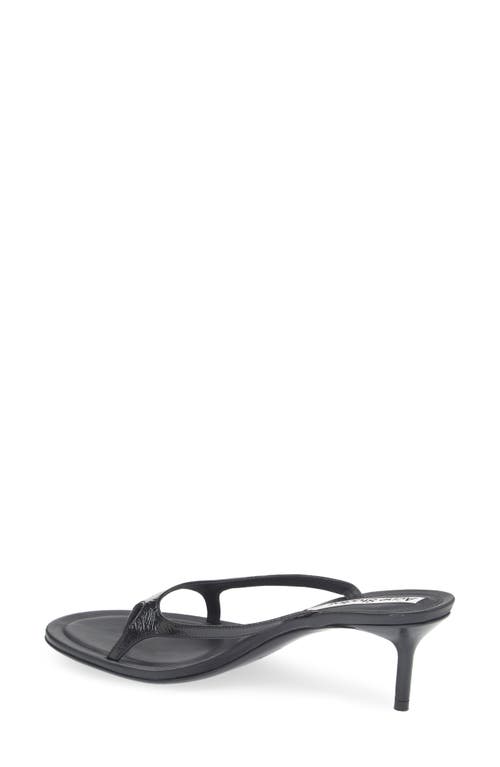Acne Studios Beverly Lux Midsummer Sandal In Black
