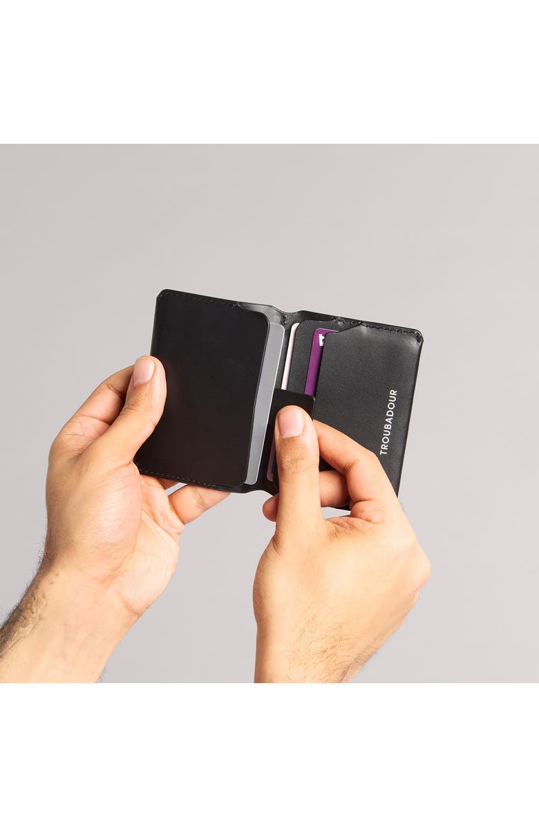 Troubadour Flip Wallet, Alternate, color, Black