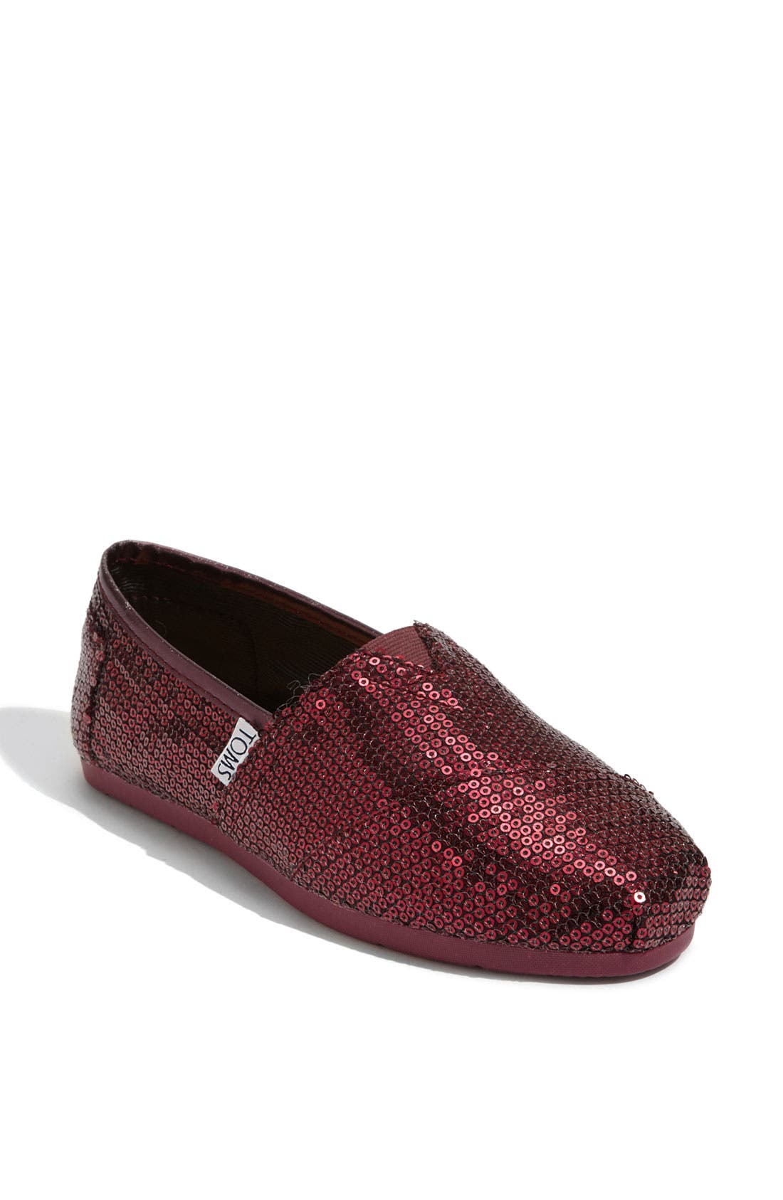 'Classic - Sequins' Slip-On (Nordstrom Exclusive), Main, color, PLUM