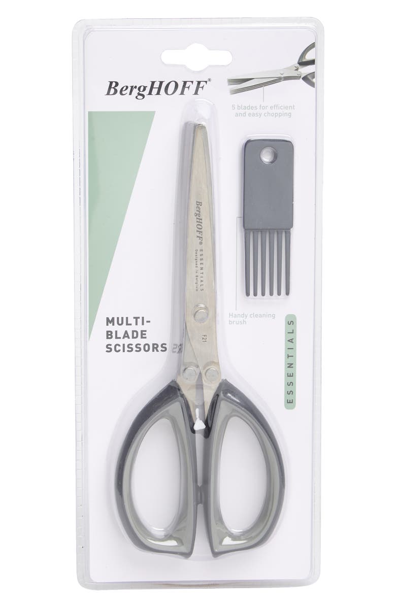 BergHOFF Essentials Stainless Steel 5-Blade Scissors., Main, color, 