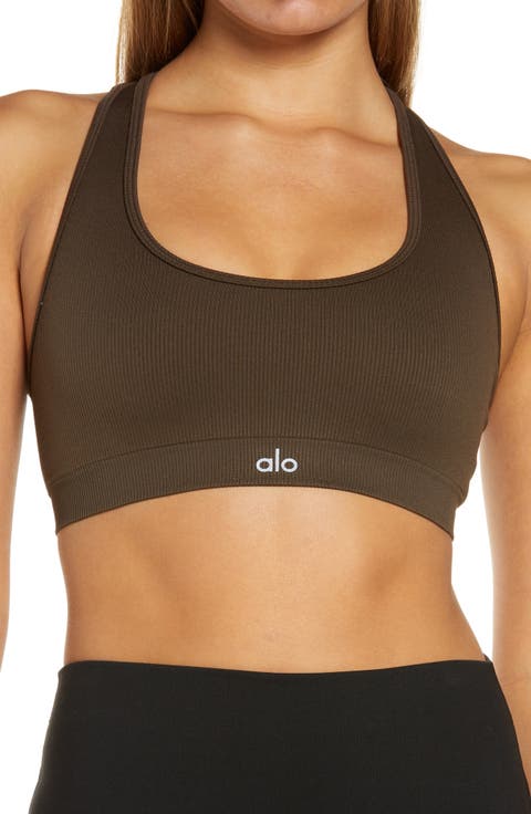 Seamless Rib Sports Bra