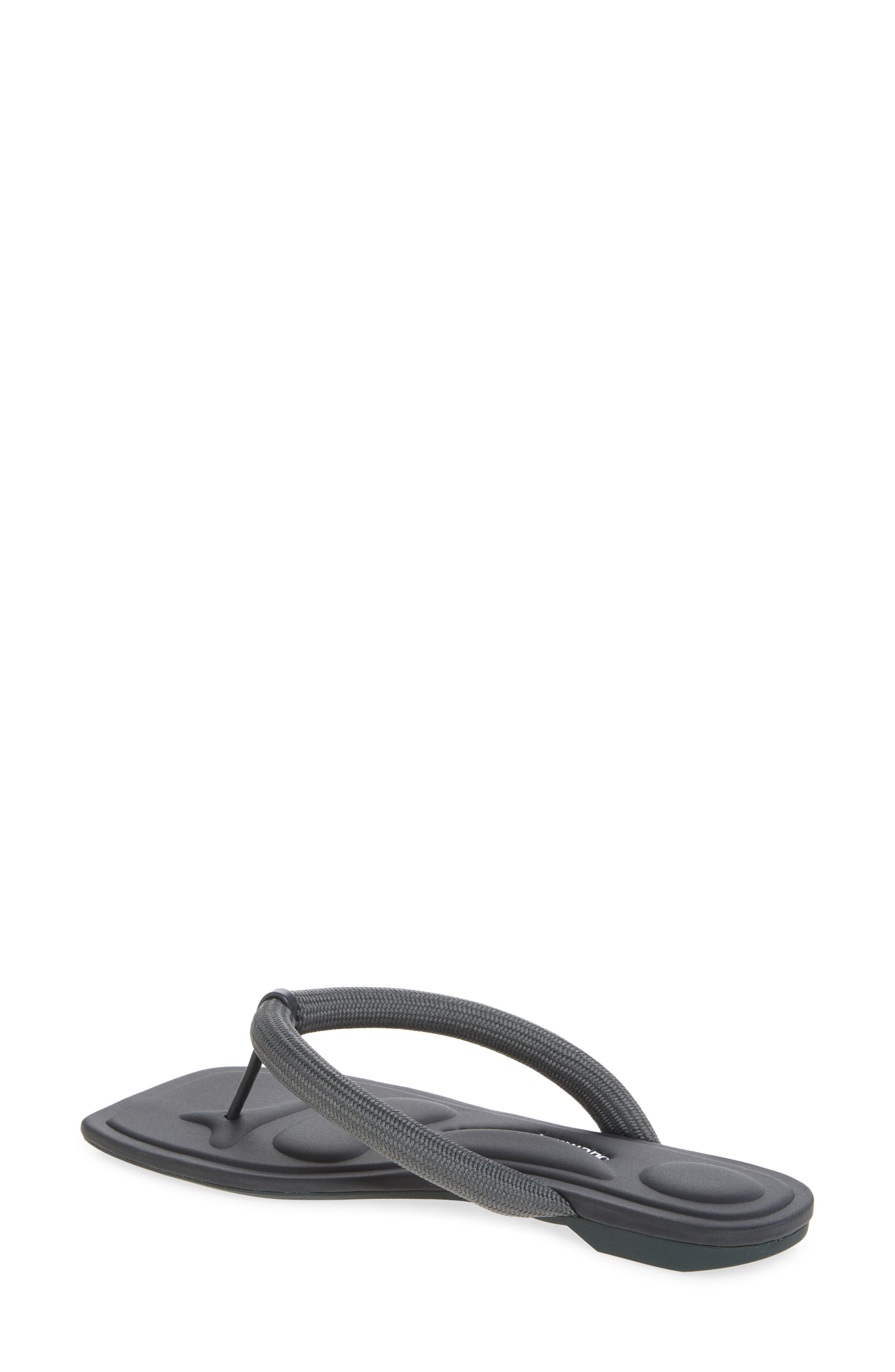 Jenna Tubular Strap Flip Flop, Alternate, color, GREY
