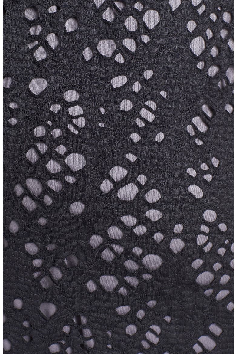 by Andrew Marc Lace Sheath Dress, Alternate, color, BLACK