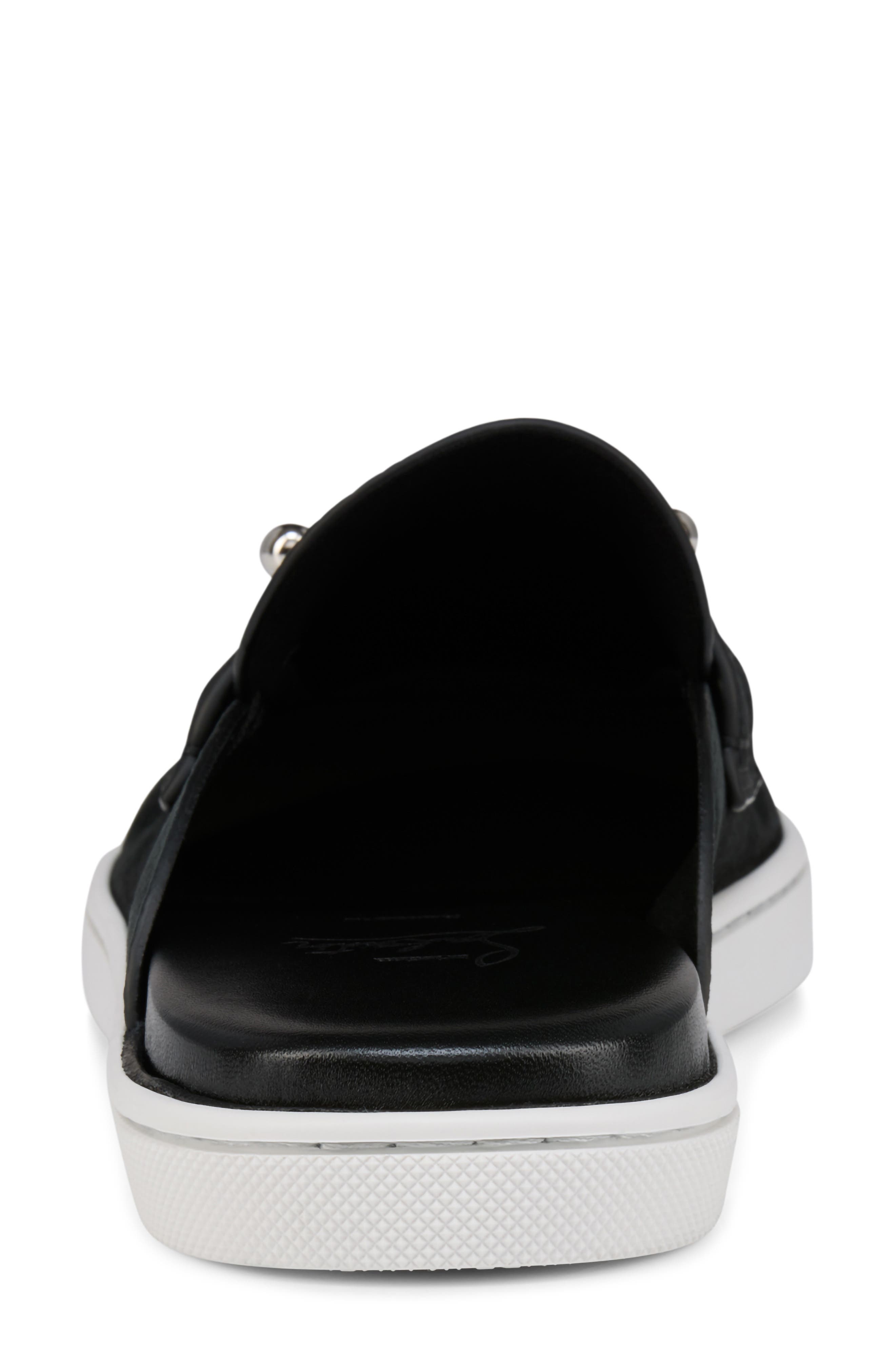 Christian Louboutin Chanme Sneaker Loafer Mule, Alternate, color, Black