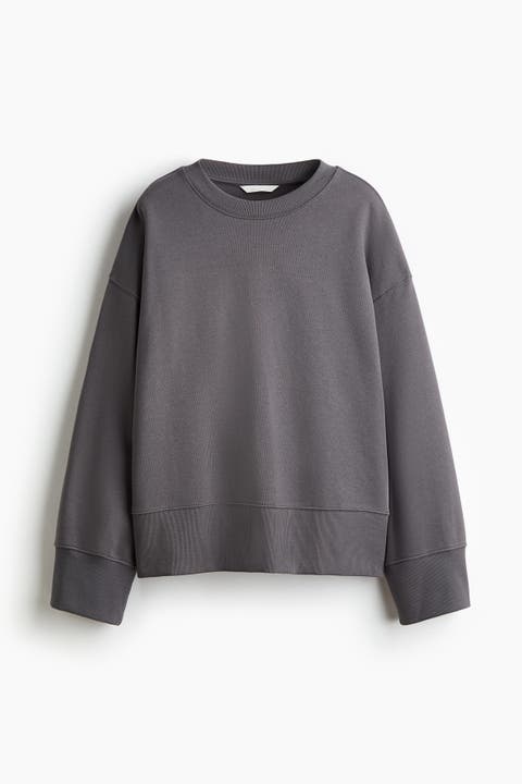 Oversized Cotton Sweatshirt