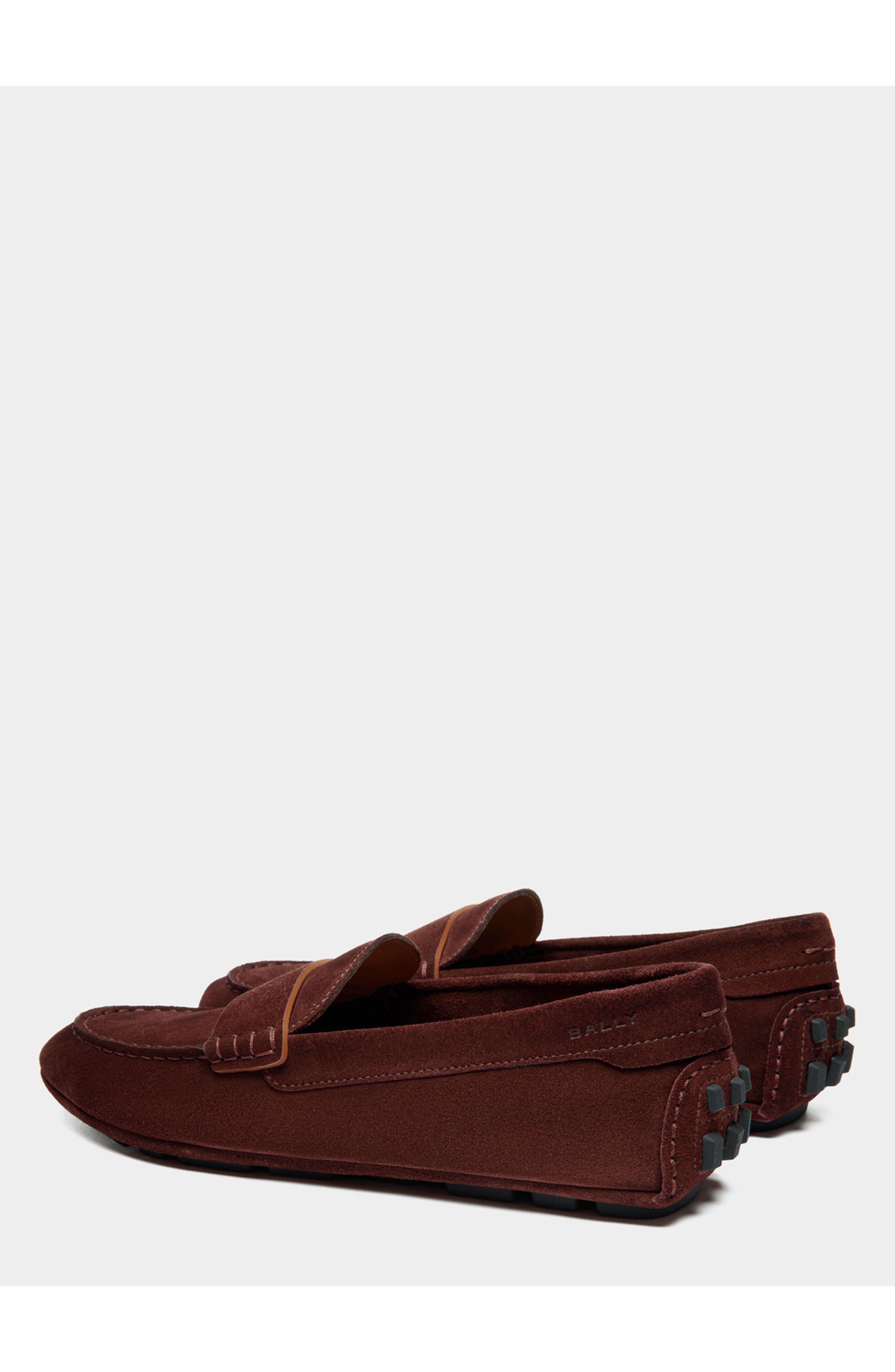 Bally Kerbs Driver in Suede, Alternate, color, 