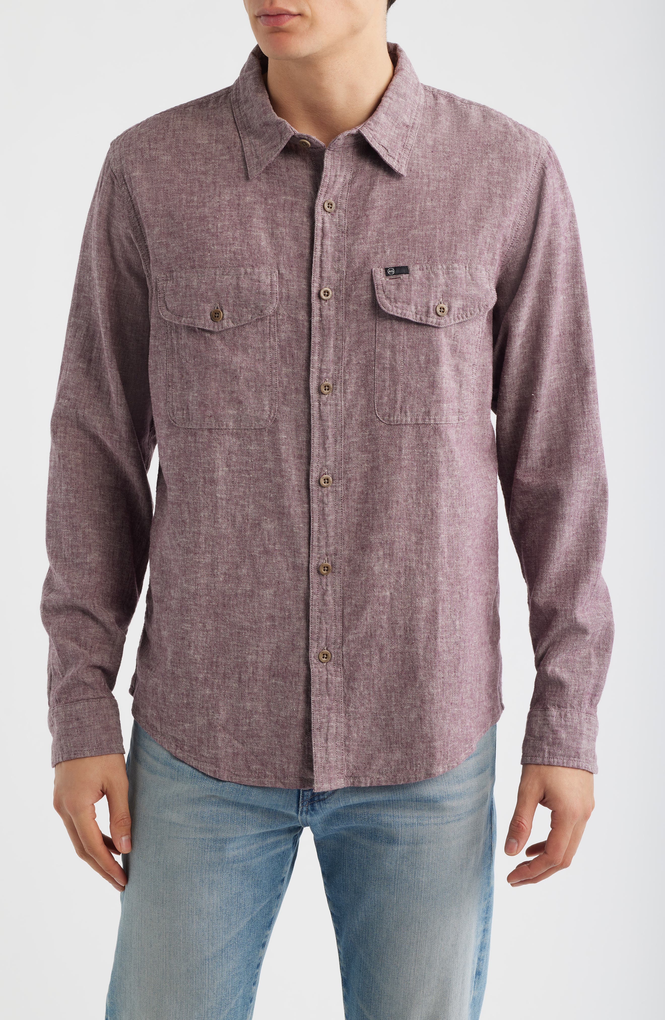 Miller CPO Linen & Cotton Button-Up Shirt