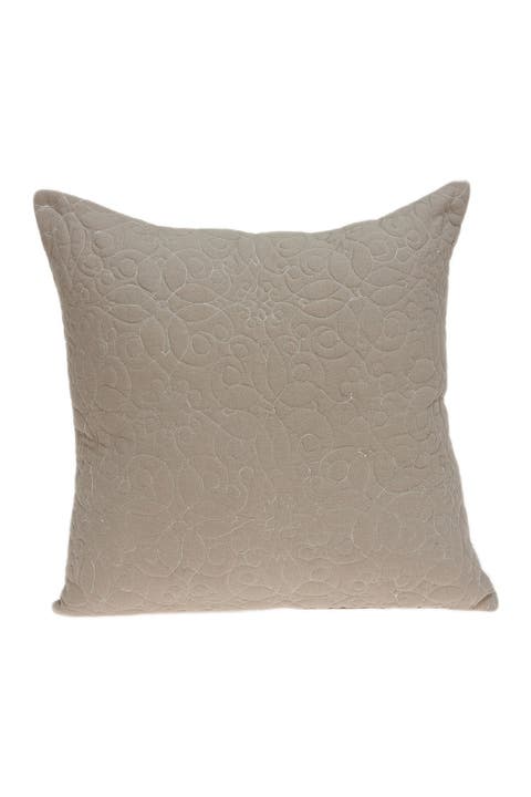 Yogi Transitional Pillow - 20" x 20" - Tan