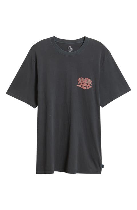 Liquid Trips Arch Cotton Graphic T-Shirt