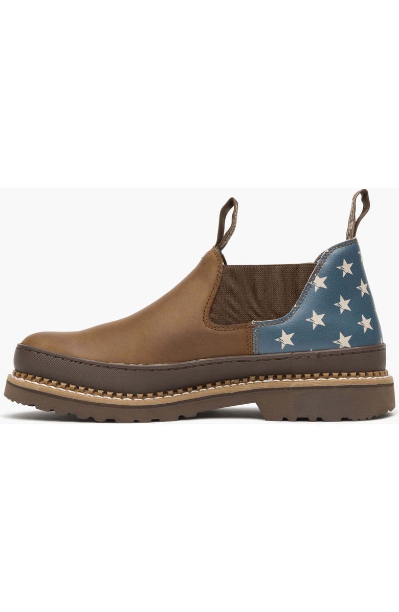 Georgia Boot Patriotic Romeo Shoe, Alternate, color, Brown