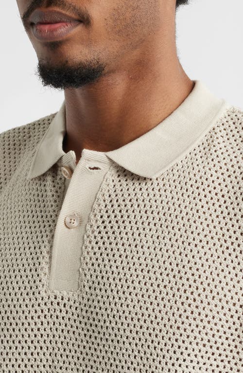 Obey Saratoga Open Stitch Cotton Polo