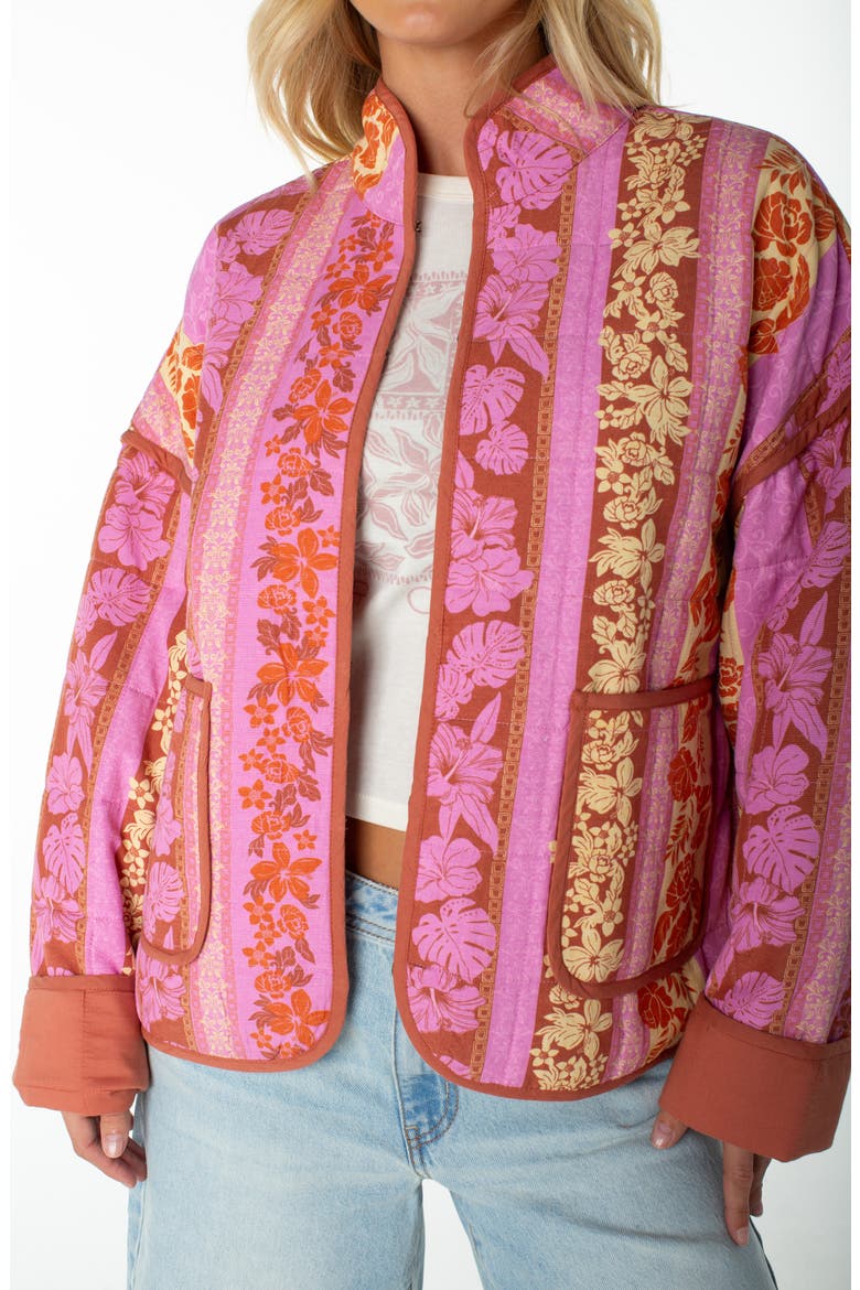 Solana Quilted Jacket, Alternate, color, FCHSIA PNK